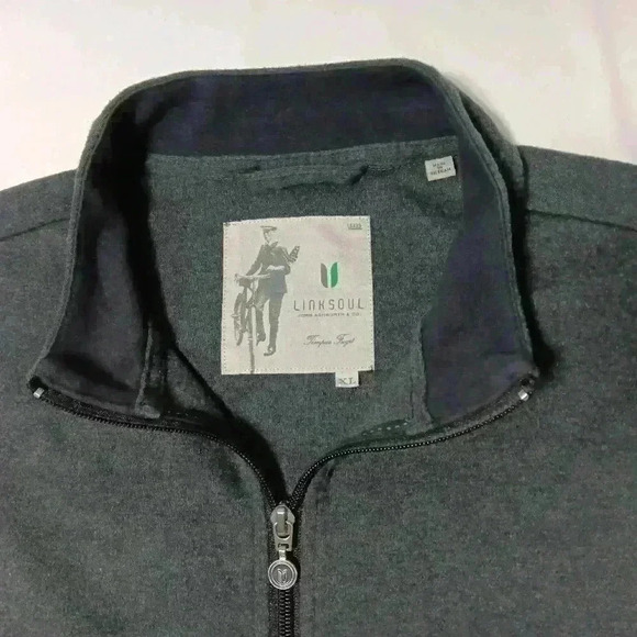 Linksoul Full  zip Luxury Cotton Jacket. Men's Size XL - Picture 5 of 7